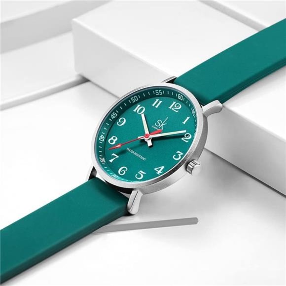 Ultra Thin Fashion Sport Sweatproof Women Watch Ladies Watch with Easy Read Dial main image 5